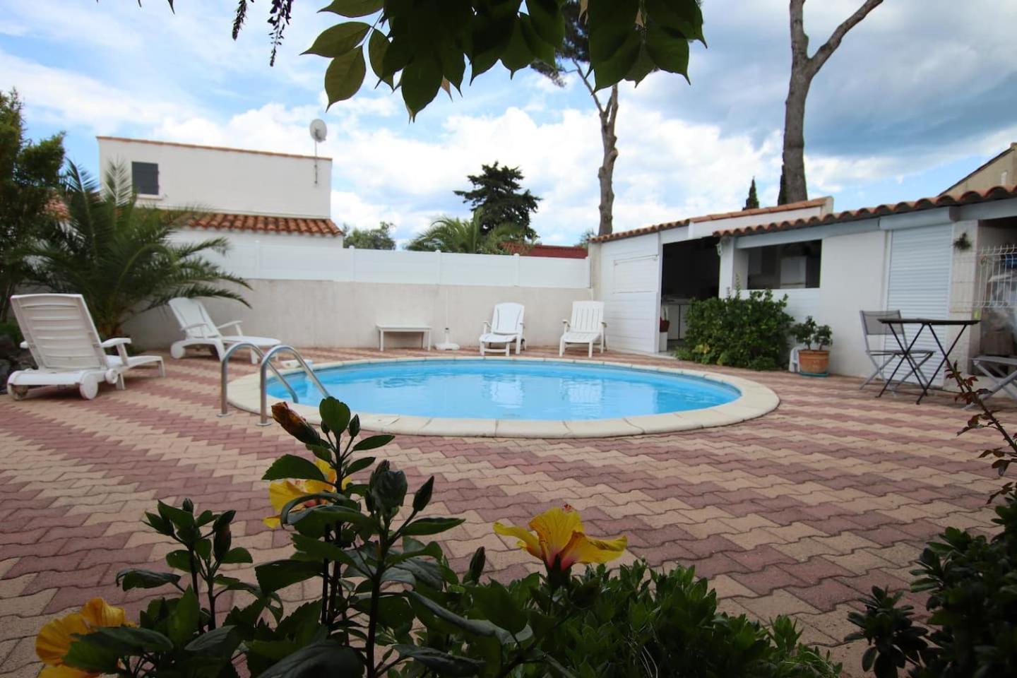Chambre Privee Independante, Piscine Agde Luaran gambar